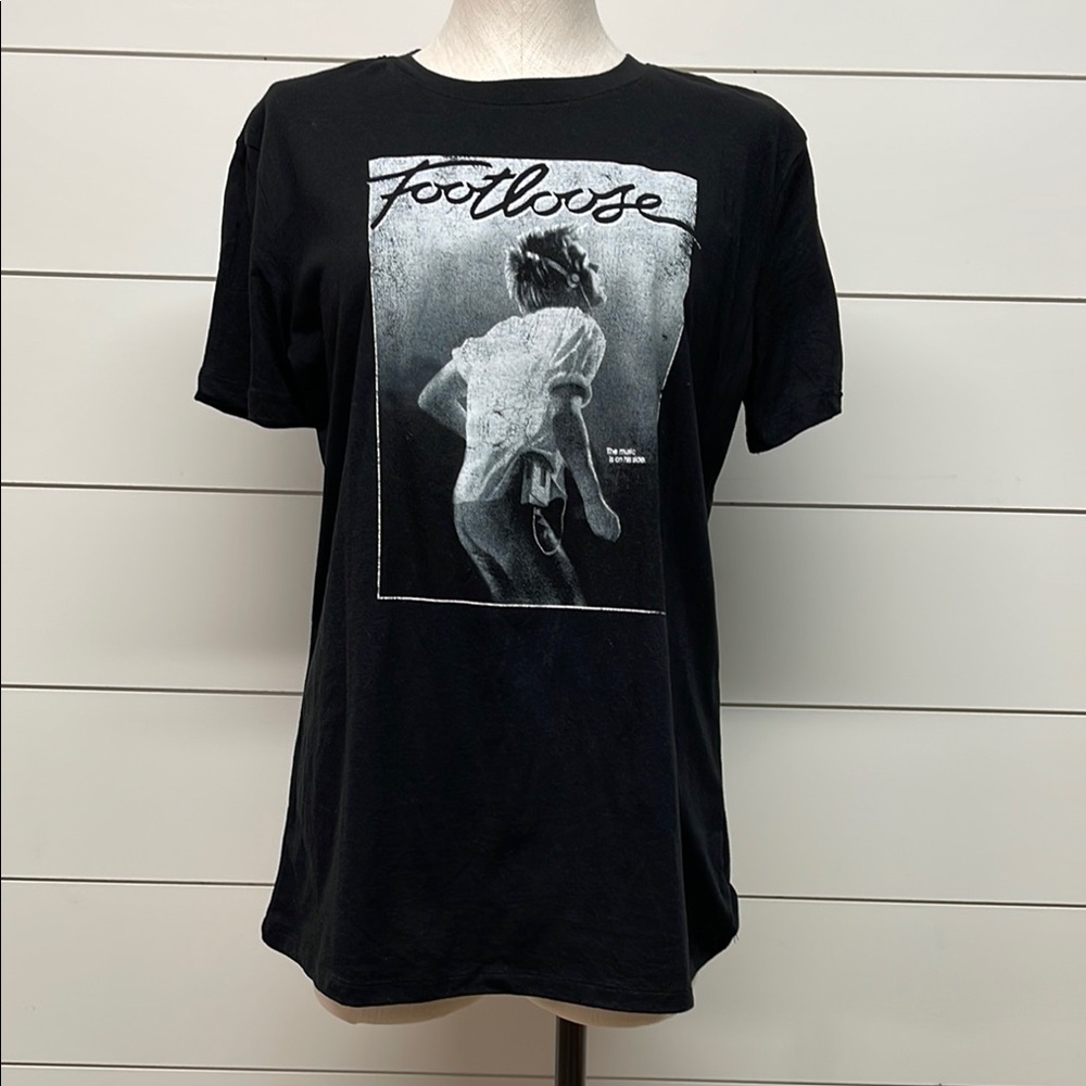 Black Graphic Women's T-Shirt